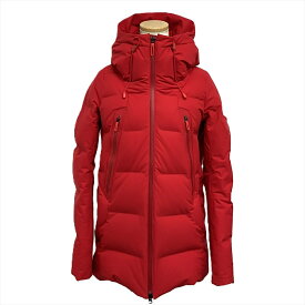 デサント オルテライン DESCENTE ALLTERRAIN マウンテニア 水沢ダウン ダウンジャケット DOR-C8202 レッド S メンズ【中古】