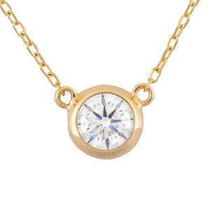 ���{ �O���E�� �_�C�������h �l�b�N���X K10PG 0.3ct �s���N�S�[���h 40.5cm D/VS1 LABORATORY GROWN DIAMOND IGI�Ӓ菑�t�� ���f�B�[�X