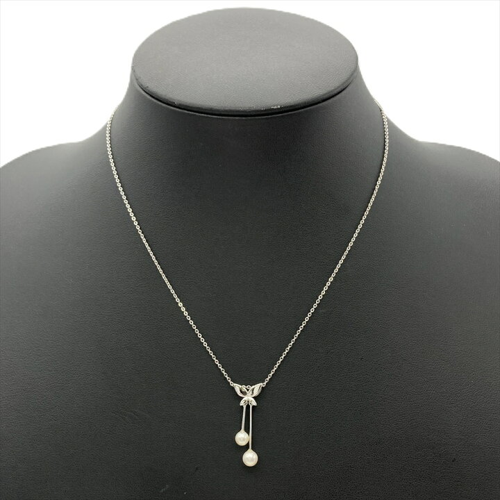 楽天市場】タサキ TASAKI バタフライモチーフ ネックレス スターリング 