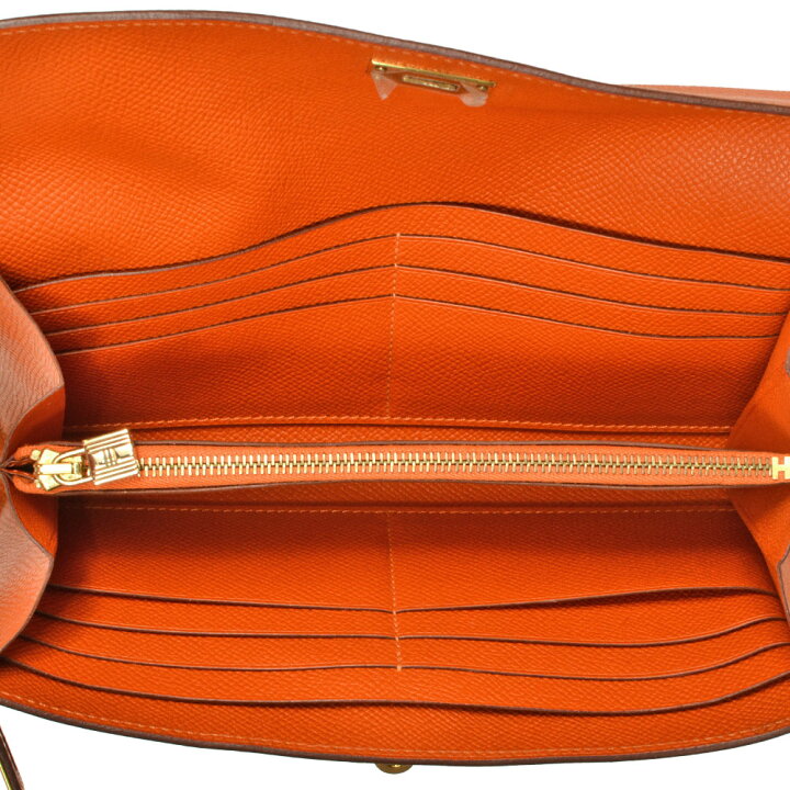 楽天市場】エルメス HERMES ケリーウォレット 長財布 ヴォーエプソン  