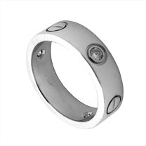 カルティエ ラブリング 52 12号 13号 WG ホワイトゴールド Cartier 