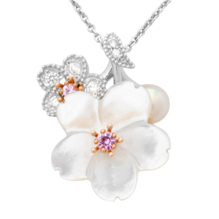 楽天市場】ミキモト MIKIMOTO 桜 ピンブローチ ペンダント パール 