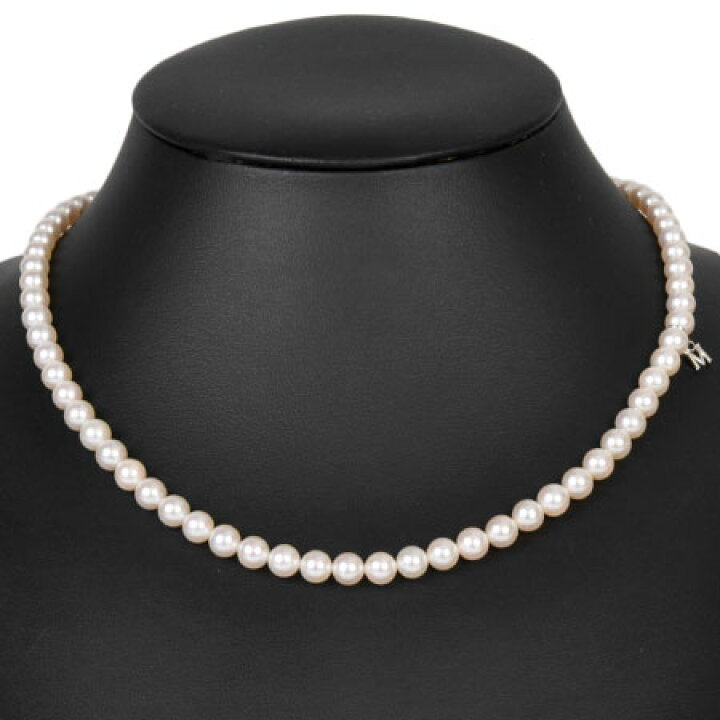 楽天市場】ミキモト MIKIMOTO パール ネックレス 5.5-6.0mm SVクラスプ 