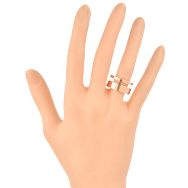 レポシ REPOSSI ベルベル 2連 リング K18PG #60【中古】 | ゴールドプラザ楽天市場店