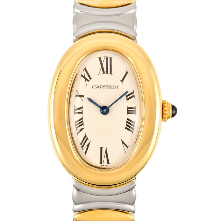 楽天市場】カルティエ Cartier ベニュワール ベルエポック K18YG/SS 