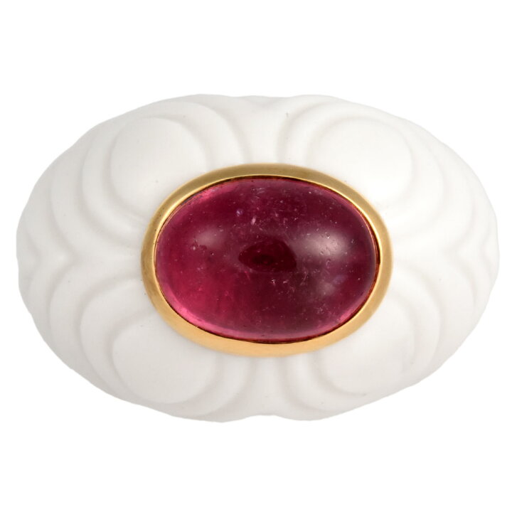 楽天市場】ブルガリ BVLGARI チャンドラ ピンクトルマリン リング 