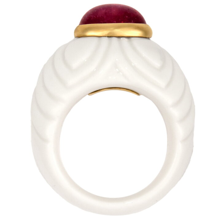 楽天市場】ブルガリ BVLGARI チャンドラ ピンクトルマリン リング 