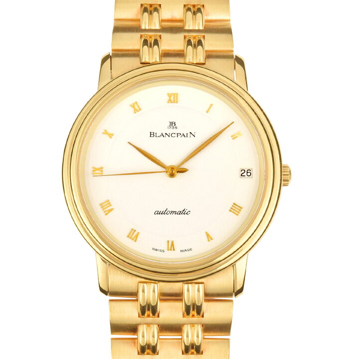 楽天市場】ブランパン BLANCPAIN ヴィルレ 金無垢 K18YG メンズ 自動 