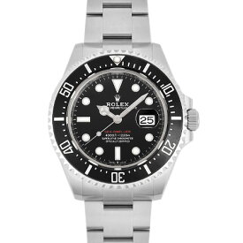 【楽天スーパーSALE!ポイント2倍!クーポン利用で最大3万円オフ!6/4～6/11】ロレックス ROLEX シードゥエラー 126600 ランダム SS メンズ 自動巻き 腕時計 黒文字盤【中古】