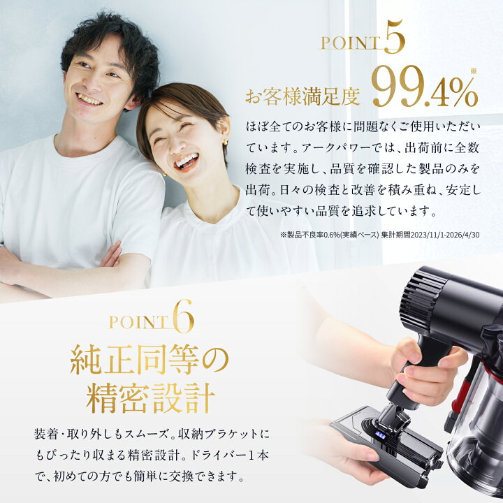 楽天市場】ダイソン v6 バッテリー 【PSE適合】【PL保険(1億円補償 