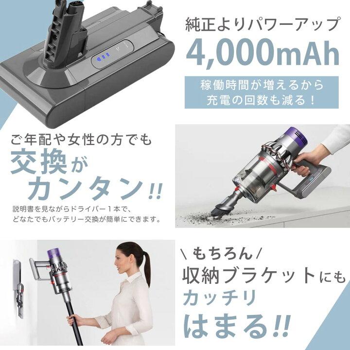 楽天市場】ダイソン 掃除機 v10 バッテリー フィルター セット 大容量  