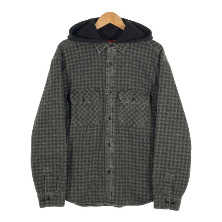 楽天市場】SUPREME シュプリーム 22AW Houndstooth Flannel Hooded  