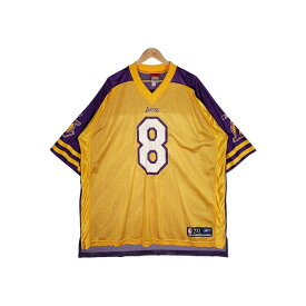 Reebok リーボック L.A LAKERS KOBE レイカーズ コービー アメフトシャツ メッシュ Size 2XL【中古】 rf