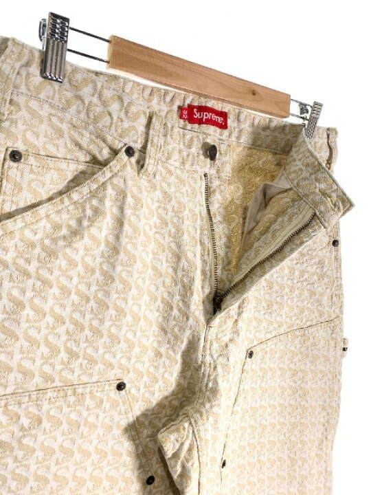 楽天市場】SUPREME シュプリーム 21AW Monogram Double Knee Denim 