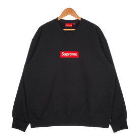 SUPREME シュプリーム 22AW Box Logo Crewneck ボックスロゴ クルーネック ブラック Size XL【中古】 rf