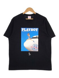 OVO × PLAYBOY プレイボーイ Air Playboy T-shirt プリント Tシャツ ブラック Size M【中古】 rf