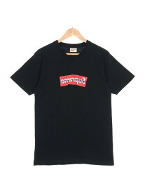 SUPREME シュプリーム × COMME des GARCONS SHIRT コムデギャルソンシャツ 17SS Box Logo Tee ボックスロゴ Tシャツ ブラック Size M【中古】 rf