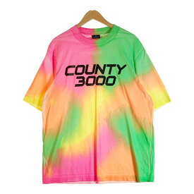 MARCELO BURLON マルセロバーロン COUNTY3000 SPRAY スプレー Tシャツ マルチカラー sizeM【中古】 rm