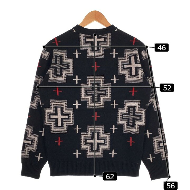 楽天市場】RATS ラッツ 22AW NATIVE CROSS CREW NECK KNIT ネイティブ 