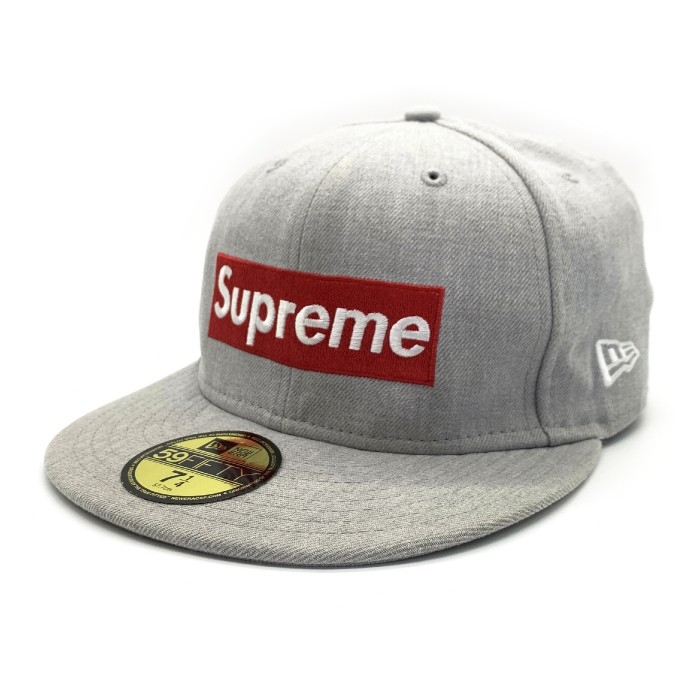 売りストア Supreme Box Logo New Era ボックスロゴ【7 1/4】 - 帽子