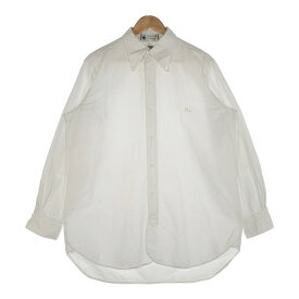 EVISU エヴィス コットン ボタンダウンシャツ YAMANE ACADEMY ホワイト Size 44【中古】 rf