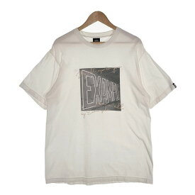 EXAMPLE エグザンプル プリント Tシャツ ホワイト Size XL【中古】 rf