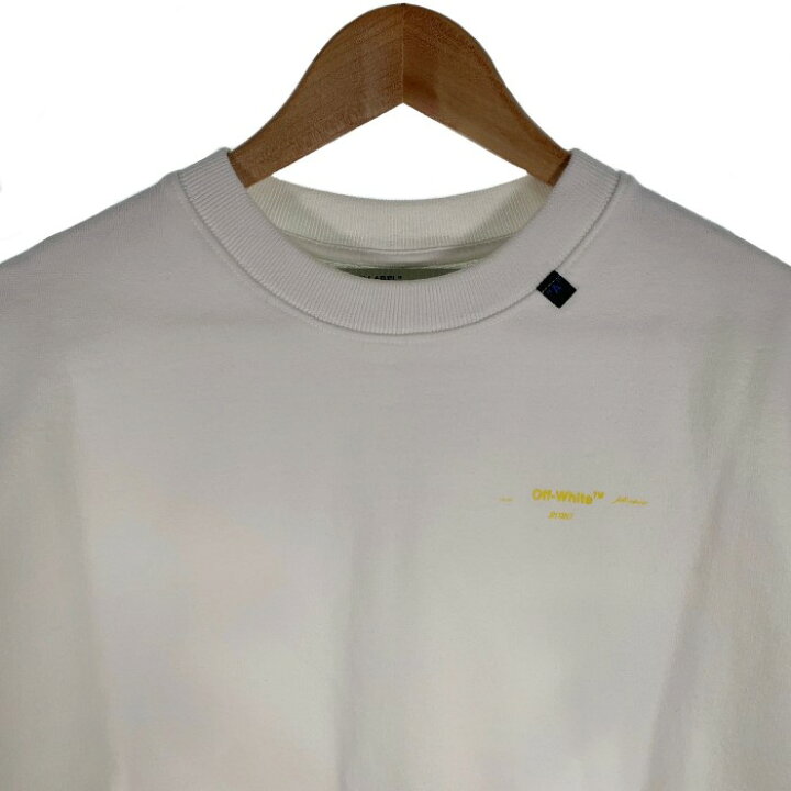 楽天市場】OFF-WHITE オフホワイト 19AW Acrylic Arrows Slim Crewneck 
