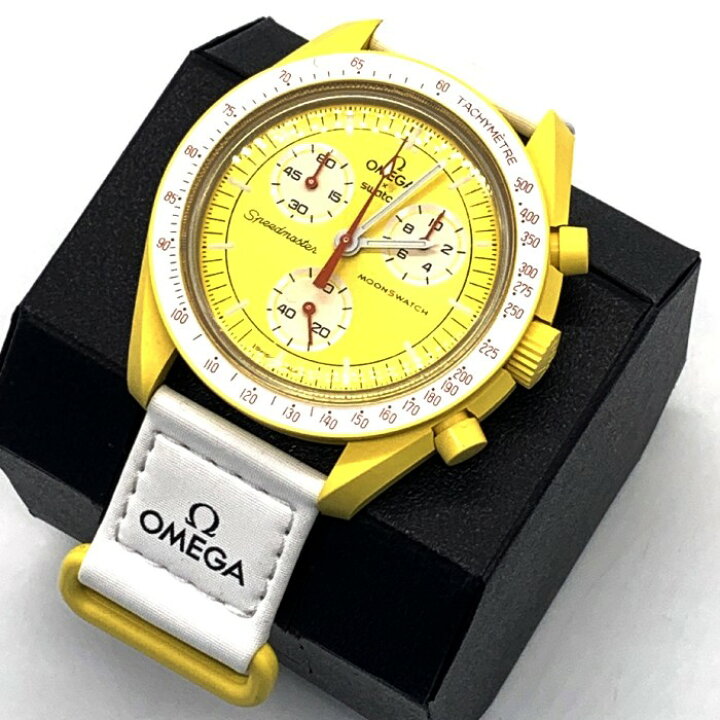楽天市場】OMEGA オメガ swatch スウォッチ MOONSWATCH MISSON TO THE  