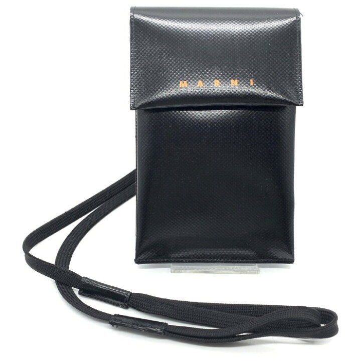 楽天市場】MARNI マルニ PVC スマートフォンケース ネックストラップ 