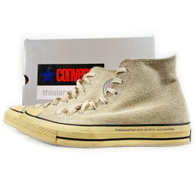 CONVERSE コンバース thisisneverthat ディスイズネバーザット CHUCK 70 HI チャックテイラー CT70 172395C Size 28.5cm【中古】 rf