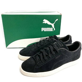 PUMA プーマ 393325-01 スエード クラシック SUEDE CLASSIC 75th YEAR スニーカー ブラック size28cm【中古】 rm