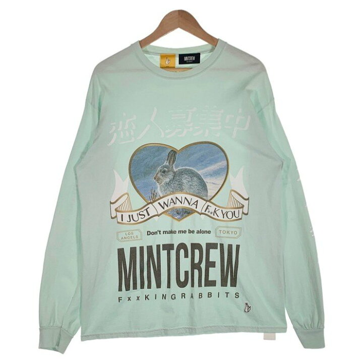 楽天市場】FR2 エフアールツー MINTCREW プリント ロングスリーブT 