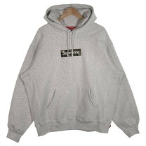 楽天市場】supreme box logo pullover（カラーグレー）（メンズ  