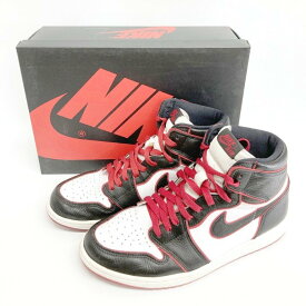 NIKE ナイキ Air Jordan 1 Retro High OG Blood Line 555088-062 ブラッドライン ジョーダン1 ブラック size29cm【中古】 rm