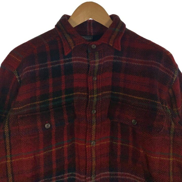 楽天市場】POLO by Ralph Lauren ポロラルフローレン ウールシャツ 
