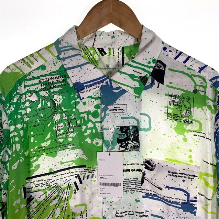 □新品□uniform experiment□オープンカラー シャツ□3□（上品且つ 