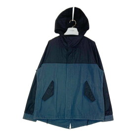 FRED PERRY フレッドペリー Short Fishtail Parka ショートフィッシュテールパーカー ネイビー sizeL 【中古】 rm