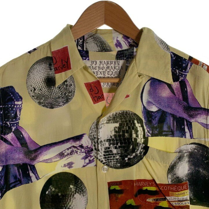 楽天市場】WACKO MARIA ワコマリア DJ HARVEY オープンカラーレーヨン  