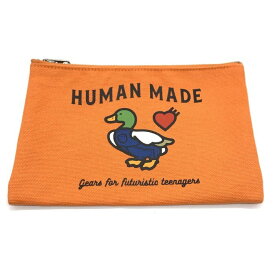 HUMAN MADE ヒューマンメイド バンクポーチ オレンジ キャンバス地【中古】 rf