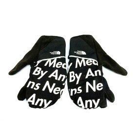 Supreme north face シュプリーム ノースフェイス BY ANY MEANS Glove 手袋 15AW ブラック 【中古】 rm