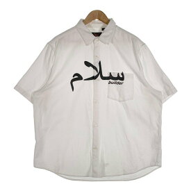 SUPREME シュプリーム 23SS UNDERCOVER S/S Flannel Shirt アンダーカバー ショートスリーブフランネルシャツ プリント ホワイト Size L【中古】 rf
