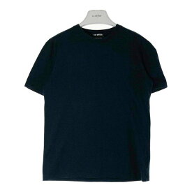 RAF SIMONS ラフシモンズ Tシャツ ブラック size48 【中古】 rm