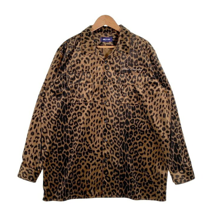 楽天市場】WIND AND SEA ウィンダンシー 24SS Brushed Leopard Open  