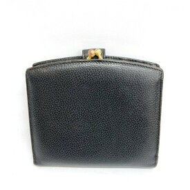 COACH コーチ ガマ口 コインケース 財布 ブラック 【中古】 rm