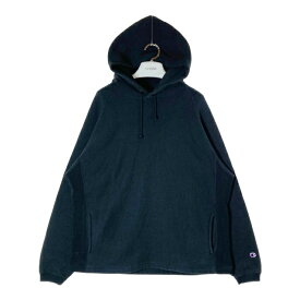 Champion チャンピオン×relume レリューム 別注 パーカー リバースウィーブ ブラック sizeL 【中古】 rm