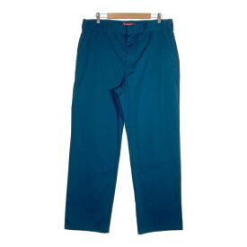 SUPREME シュプリーム Work Pant ワークパンツ チノ サックスブルー Size 36【中古】 rf