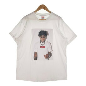 SUPREME シュプリーム 23AW NBA Youngboy Tee ヤングボーイ フォトプリントTシャツ ホワイト Size L【中古】 rf