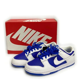 NIKE ナイキ DD1391-401 スニーカー Dunk Low Retro Racer Blue and White ブルー 28cm【中古】 rm