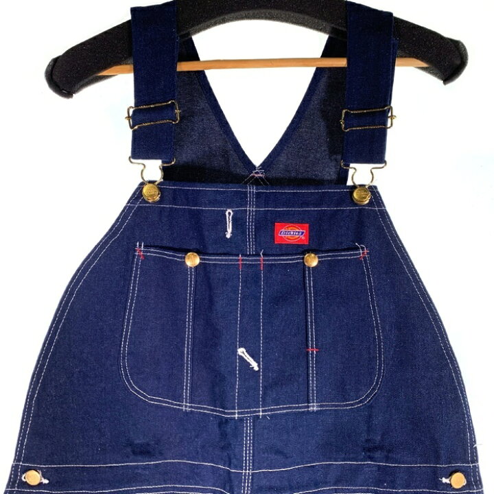 楽天市場】Dickies ディッキーズ デニムオーバーオール インディゴ USA  