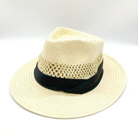 BRIXTON ブリクストン ストローハット ベージュ sizeM 【中古】 rm